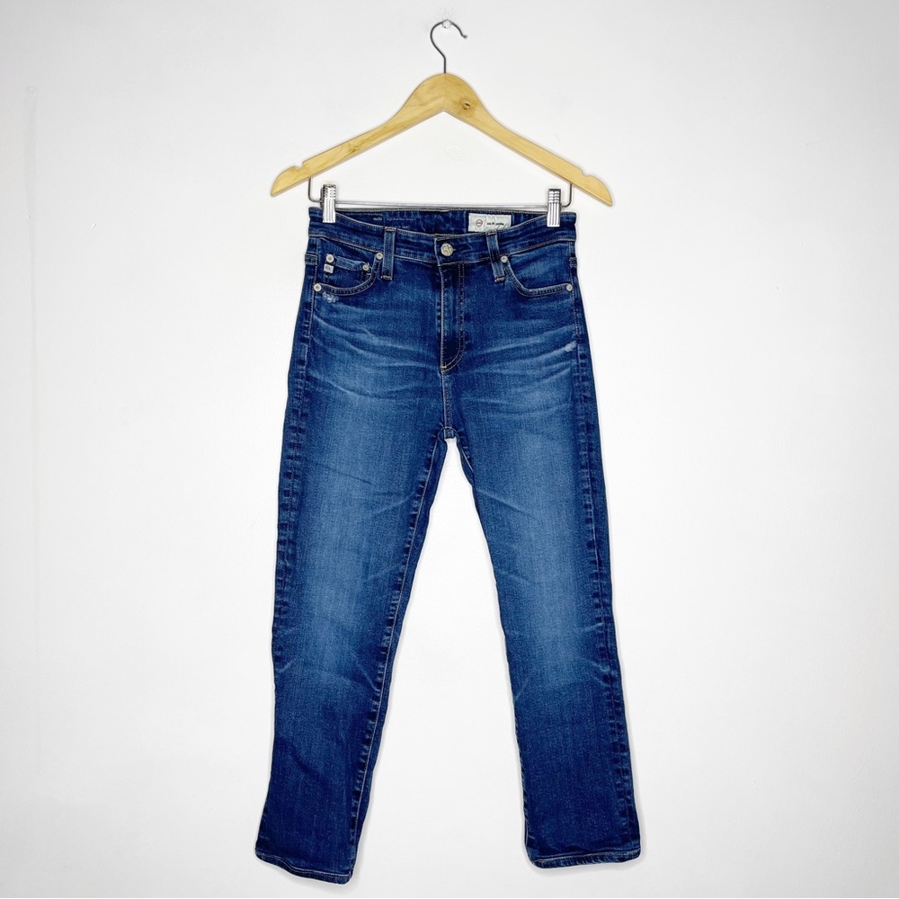 AG Adriano Goldschmied Mari High Rise Straight Leg Jeans Size 27